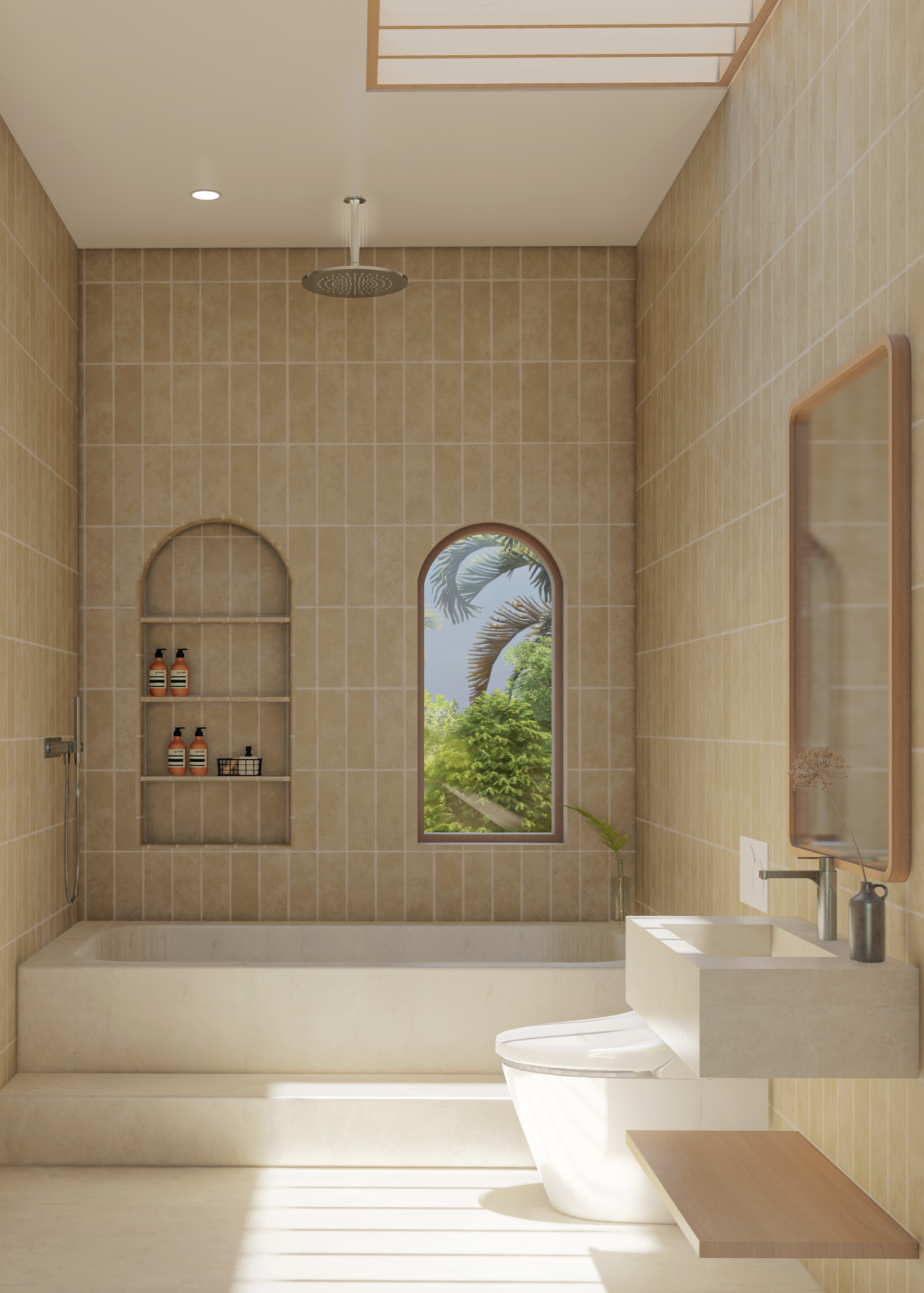 2.MASTER BATHROOM LUMION